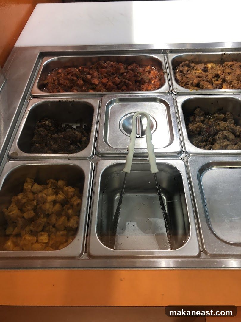 Buffet Food Display