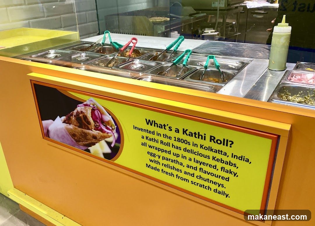 Kathi Roll Information Display