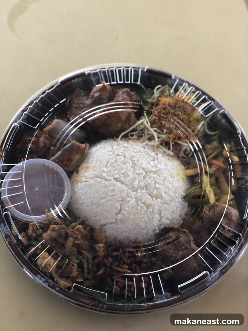 Rice dish with meat and vegetables