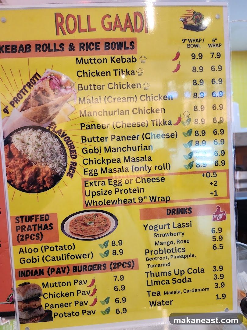 ROLL GAAD KEBAB ROLLS & RICE BOWLS