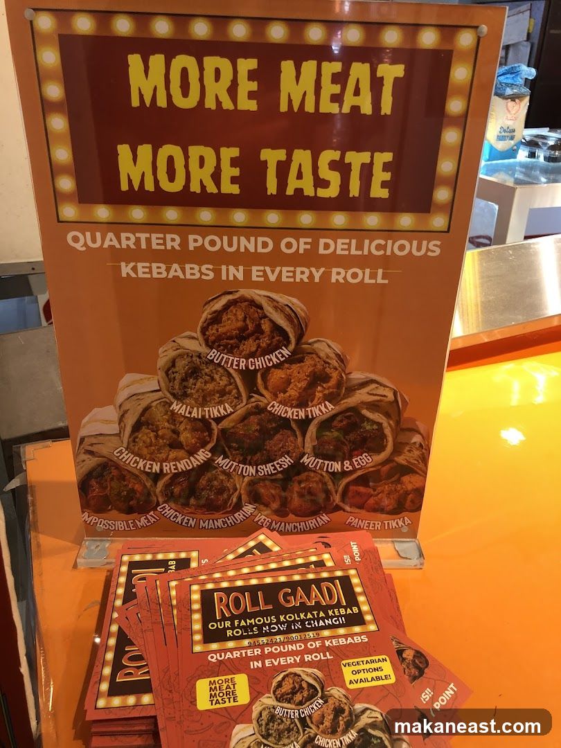Roll Gaadi Kebab Rolls Advertisement