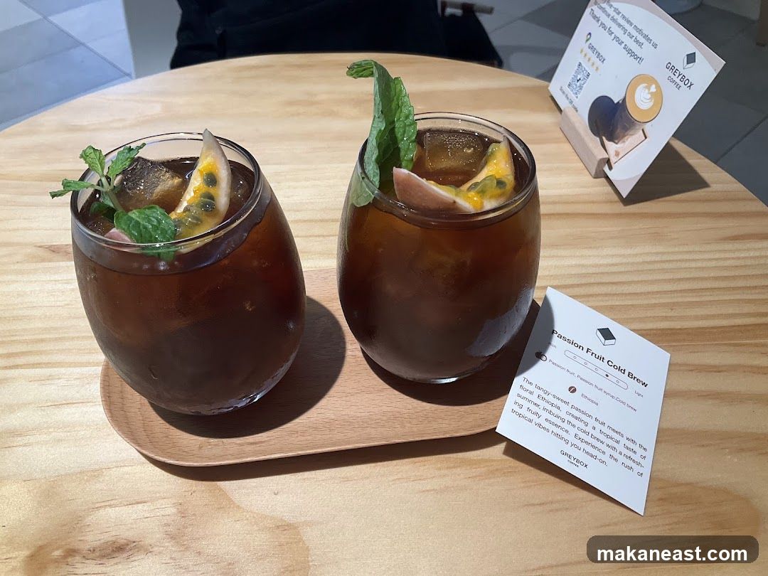 Passion Fruit Cold Brew