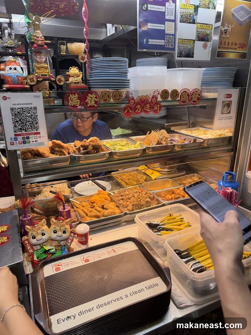 Food Stall Display