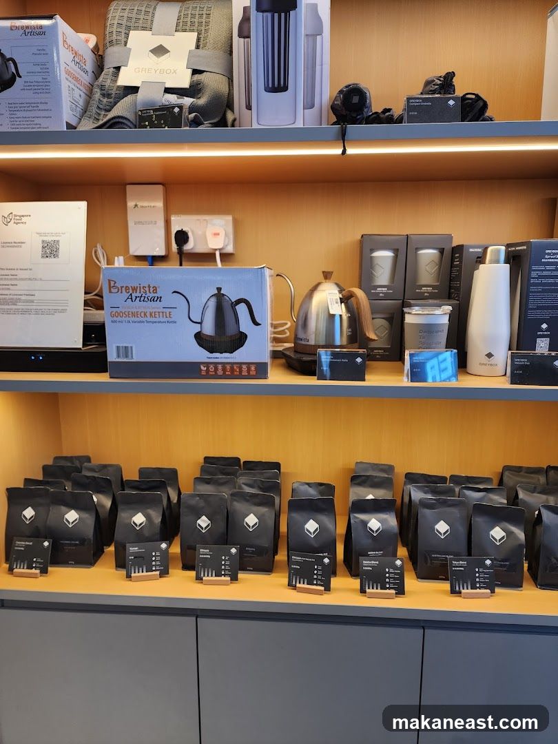 Coffee and Kitchenware Display