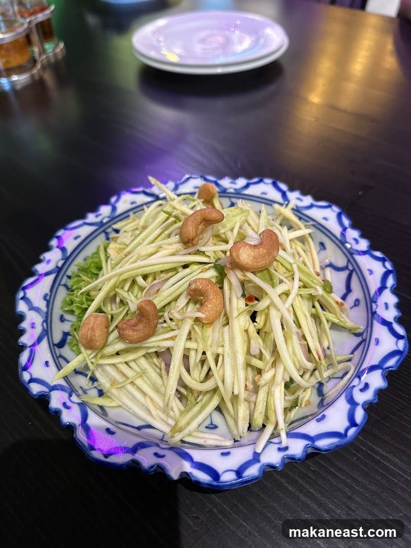 Mango Salad with Cashews