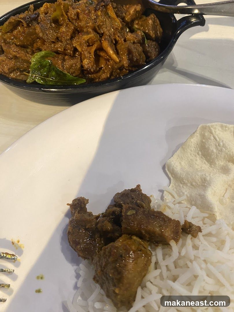 Indian Meat Dish with Rice