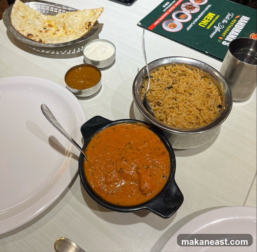 Indian Food Spread