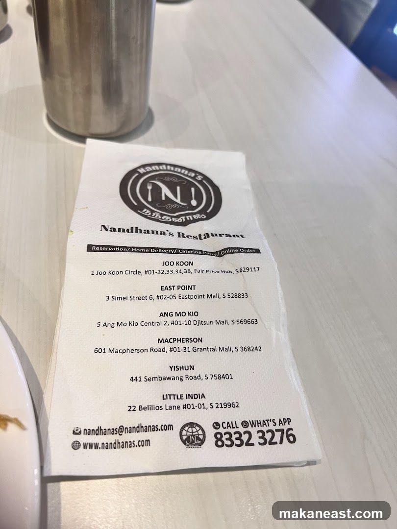 Nandhana's Restaurant