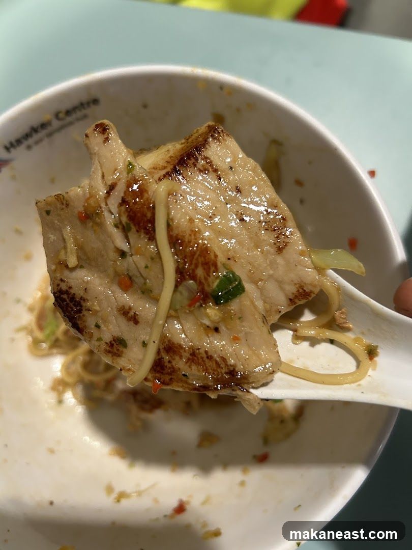 Grilled Pork with Noodles