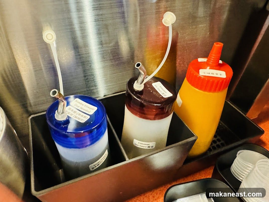 Condiment Bottles