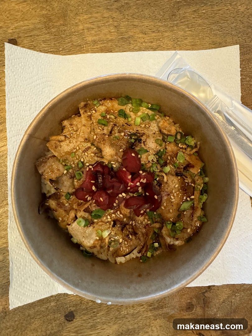 Pork Donburi