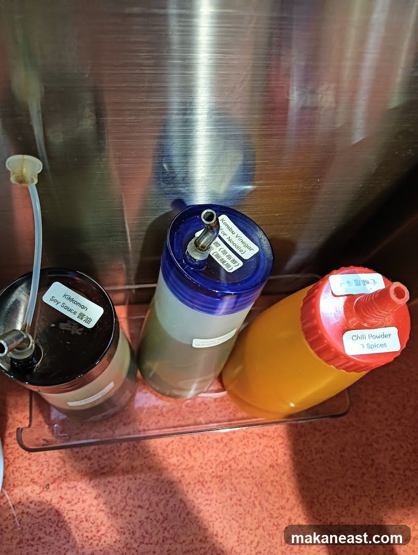 Condiment Bottles