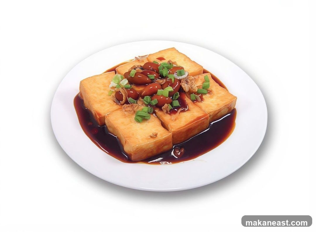 Fried Tofu with Sauce