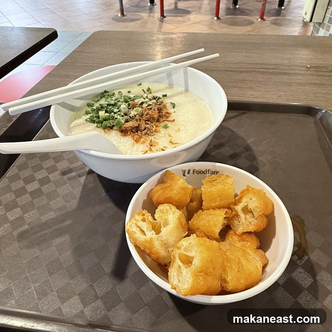 Congee and Fried Dough Sticks