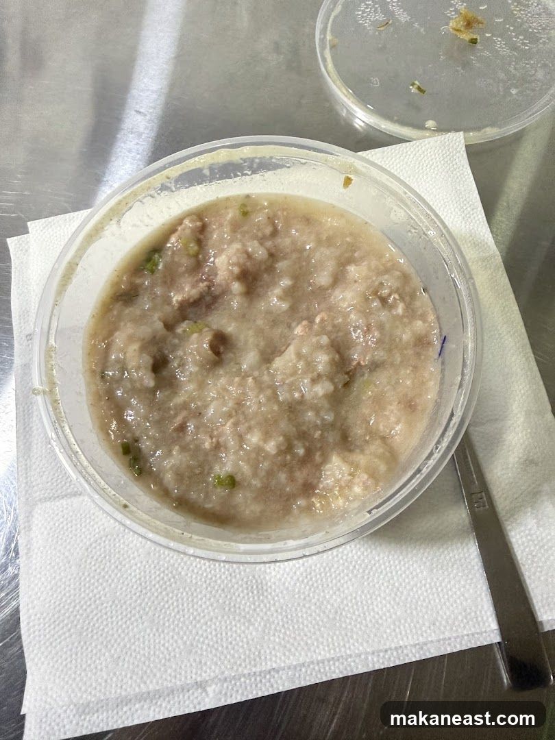 Congee with Pork