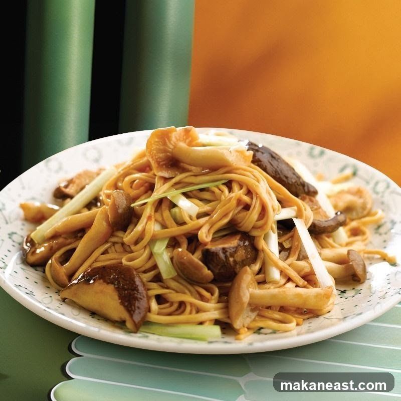 Mushroom Noodles