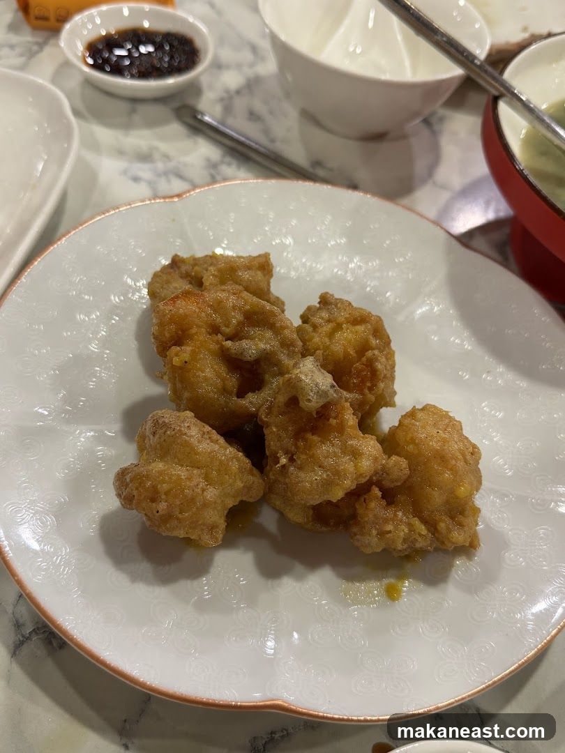 Fried Food on Plate