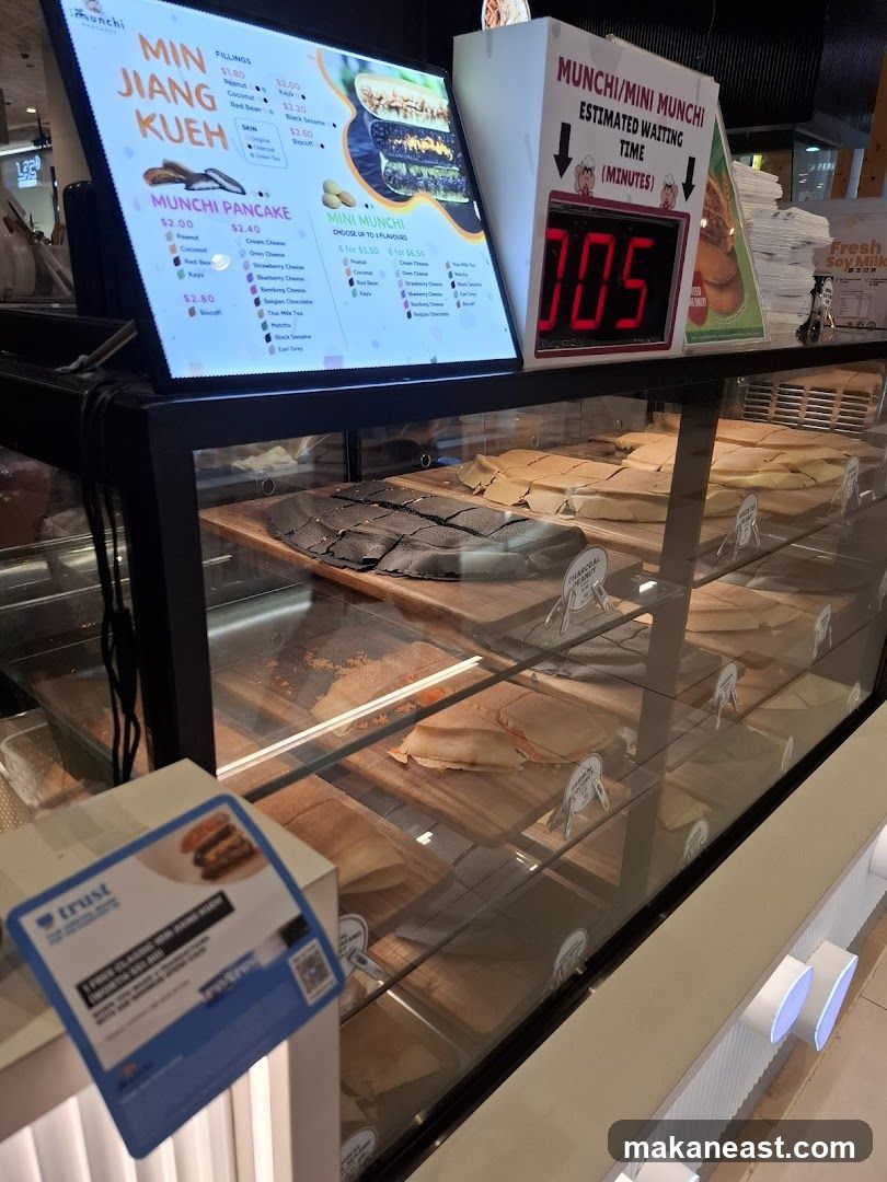 Munchi Pancake and Mini Munchi Display