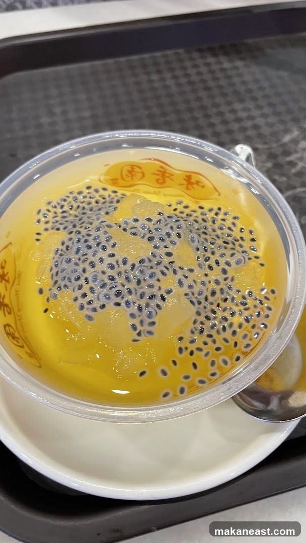 Dessert with Basil Seeds