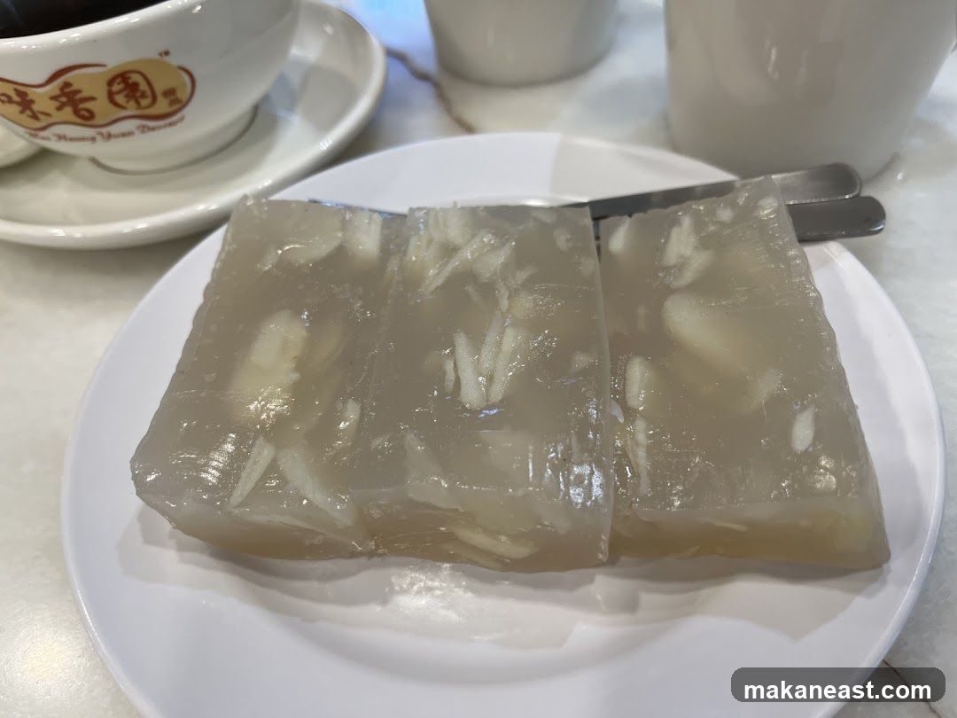 Dessert with Coconut