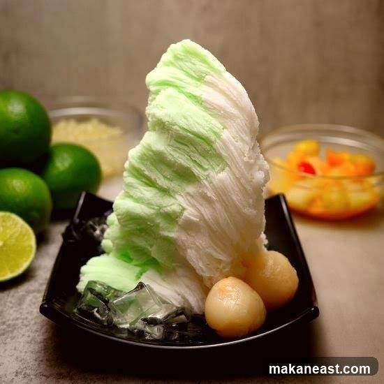 Shaved Ice Dessert