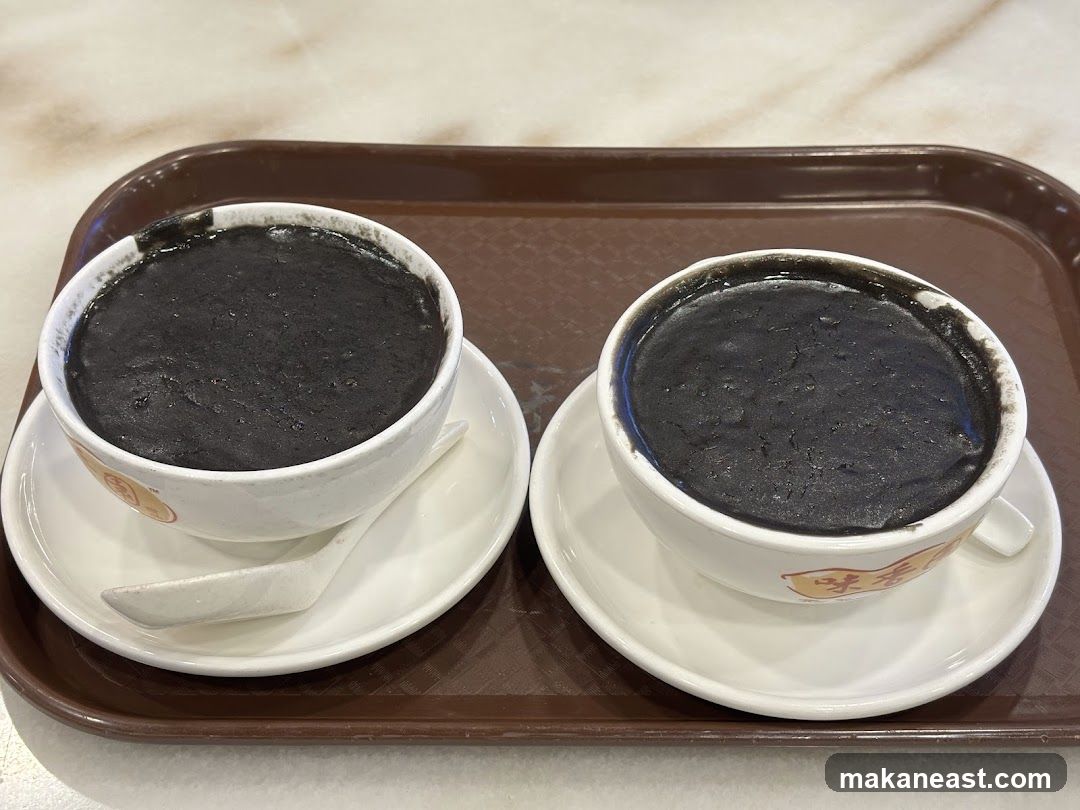 Black Sesame Soup
