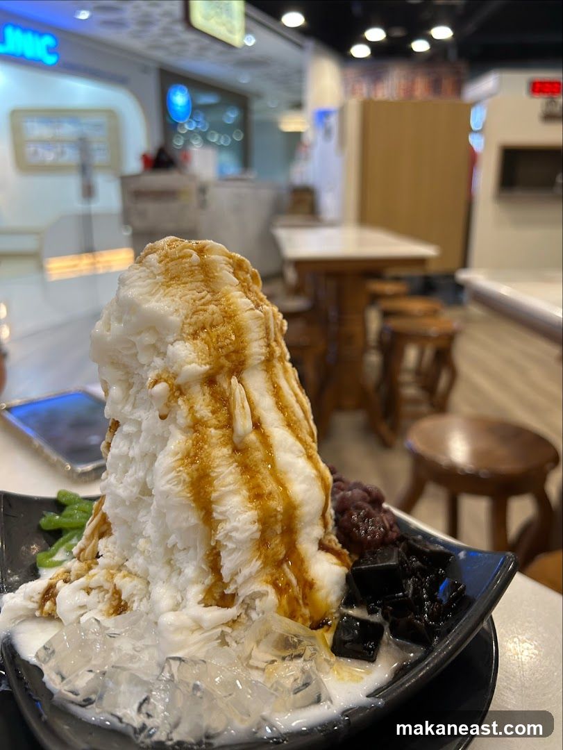 Shaved Ice Dessert