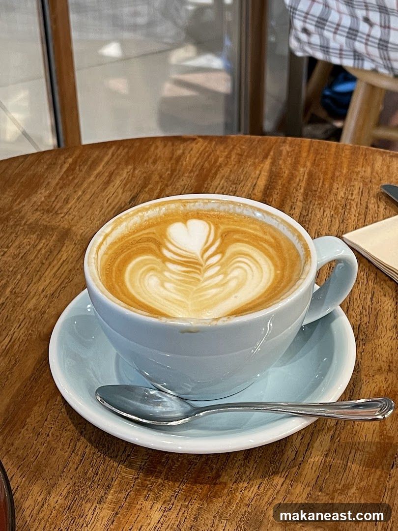 Latte with Heart Art