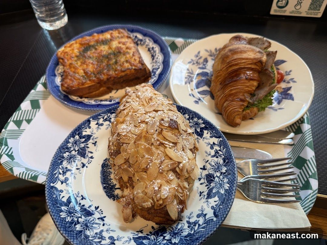 Pastries and Savory Toast