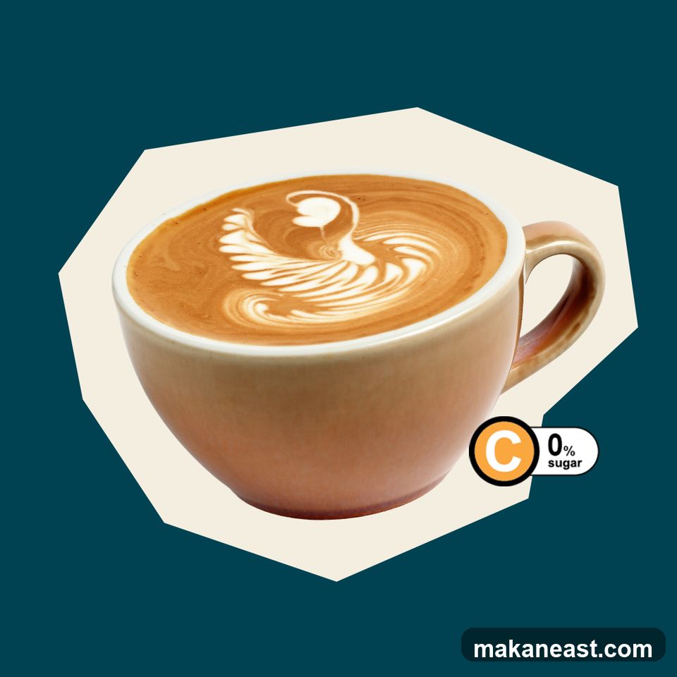 Latte with Swan Art