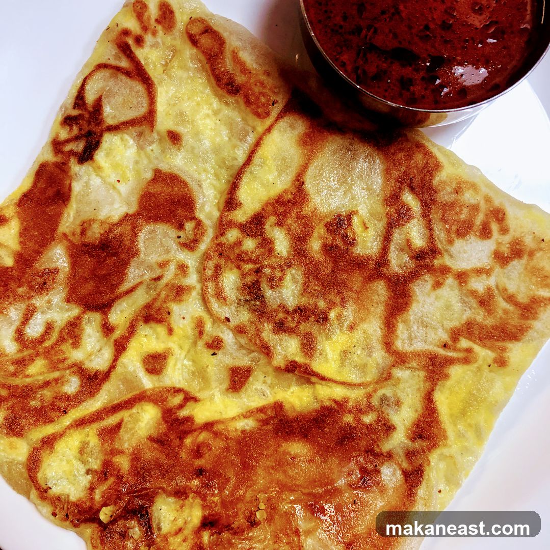 Roti Canai with Curry