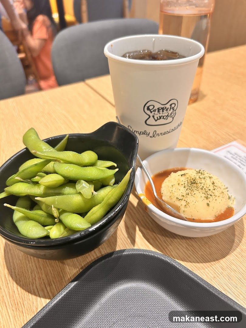 Edamame and Mashed Potatoes