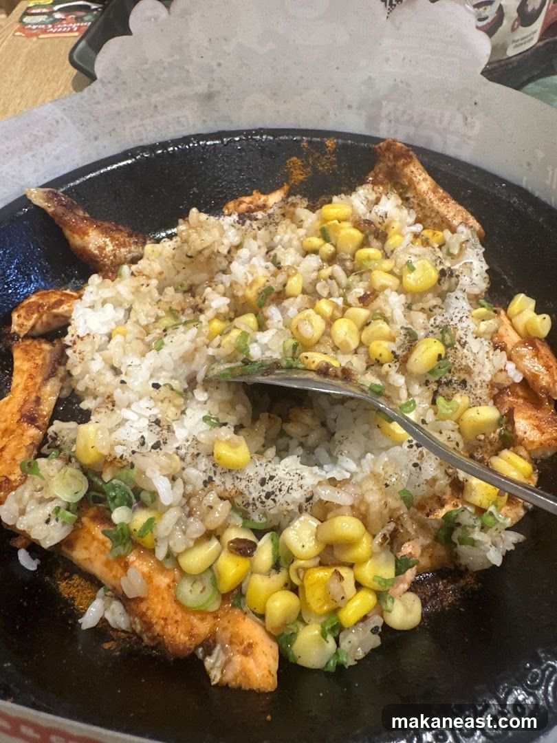 Salmon and Rice Dish