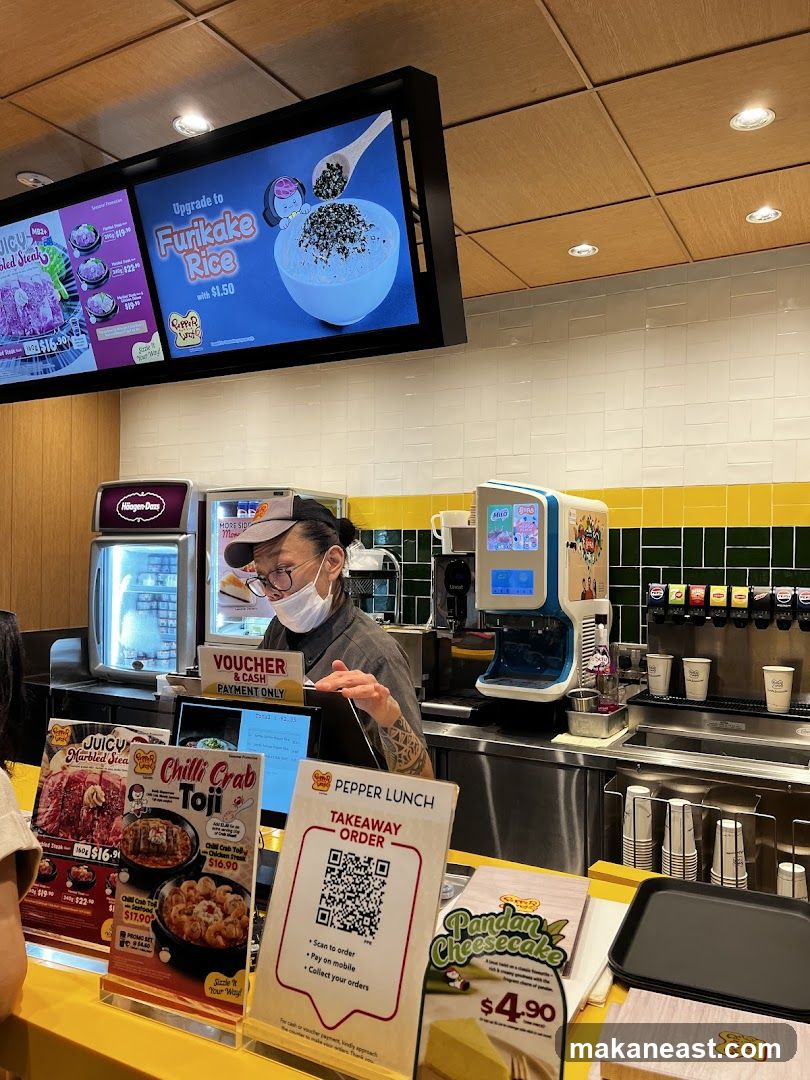 Pepper Lunch Counter