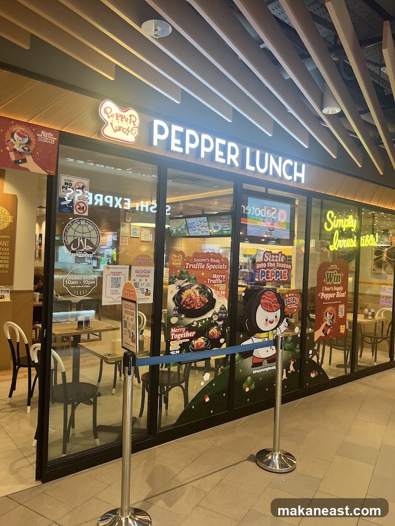 Pepper Lunch Restaurant - Parkway Parade