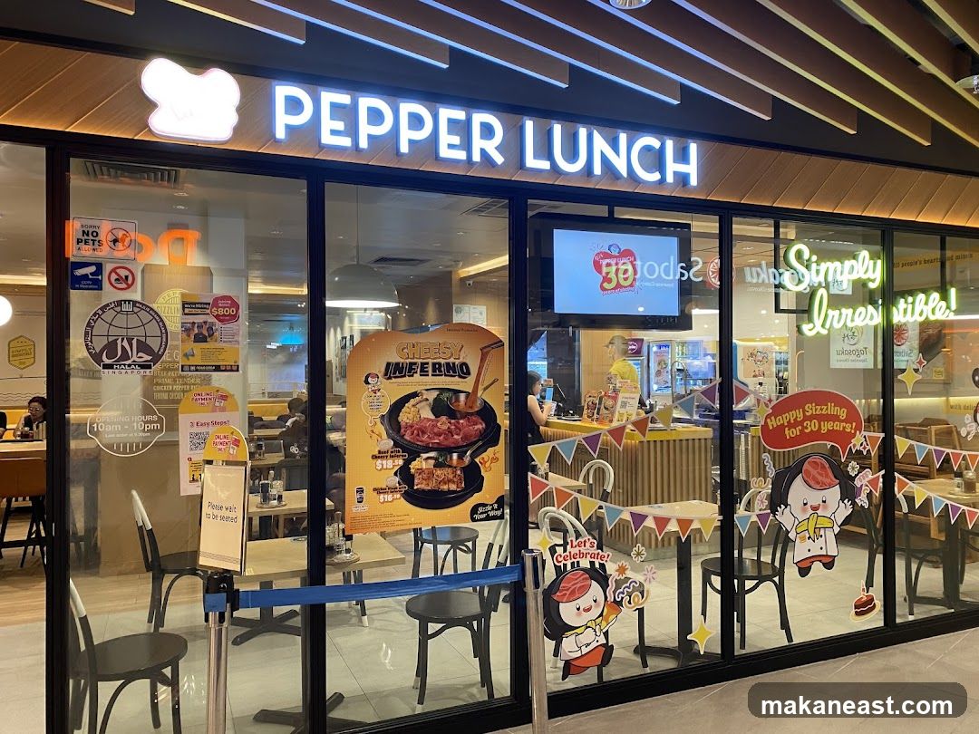 Pepper Lunch Restaurant - Parkway Parade