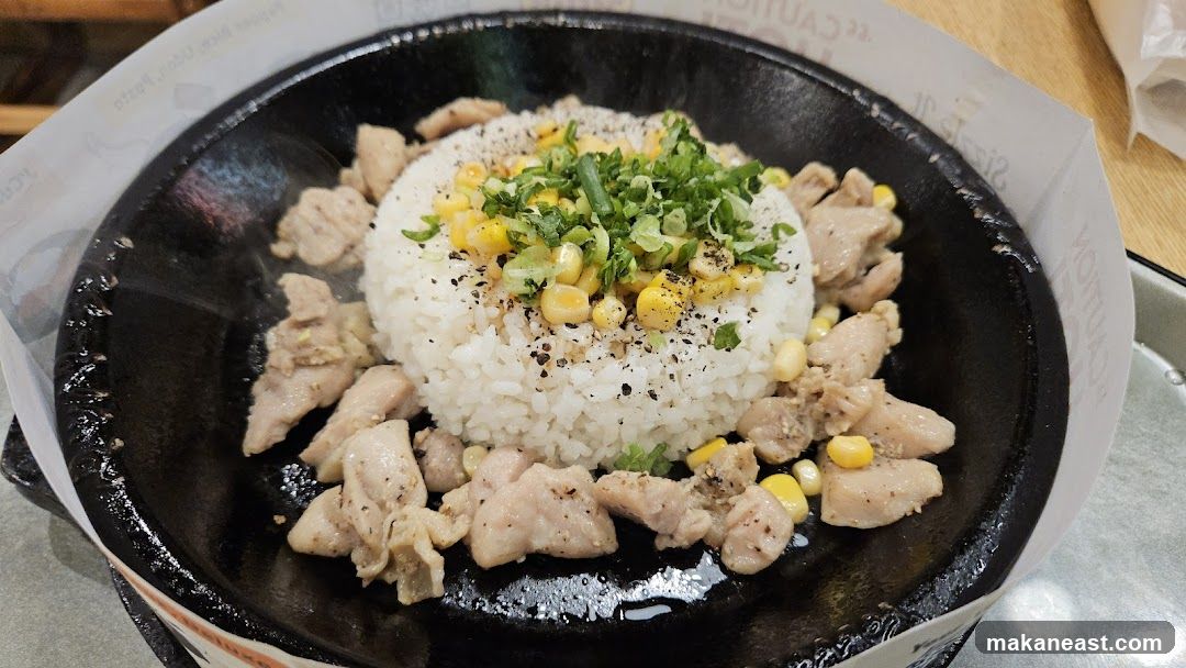 Sizzling Chicken and Rice