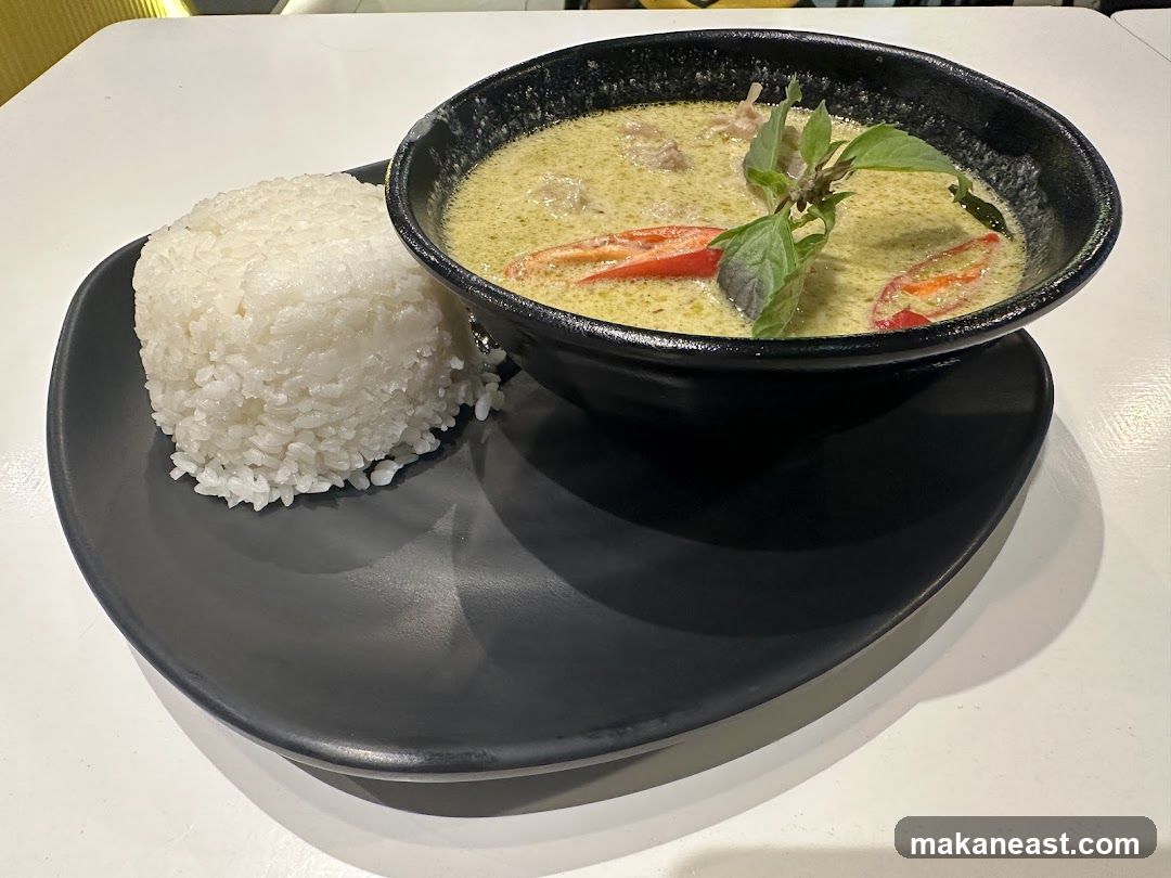 Green Curry with Rice