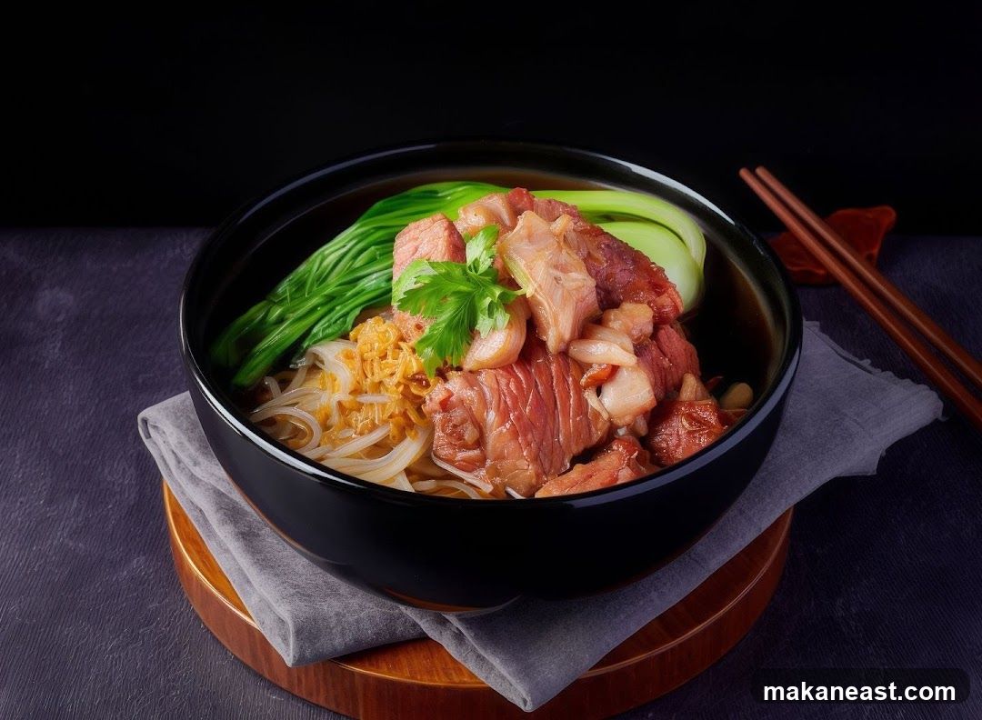 Braised Pork Noodle Soup