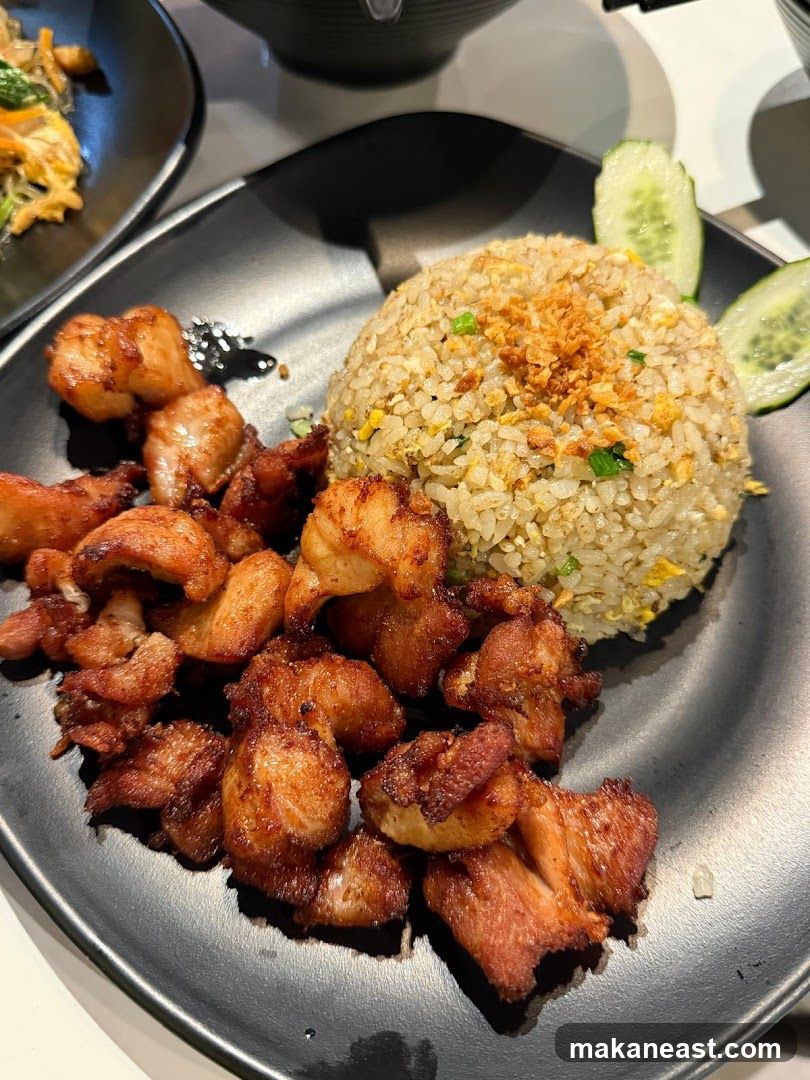 Fried Chicken and Fried Rice