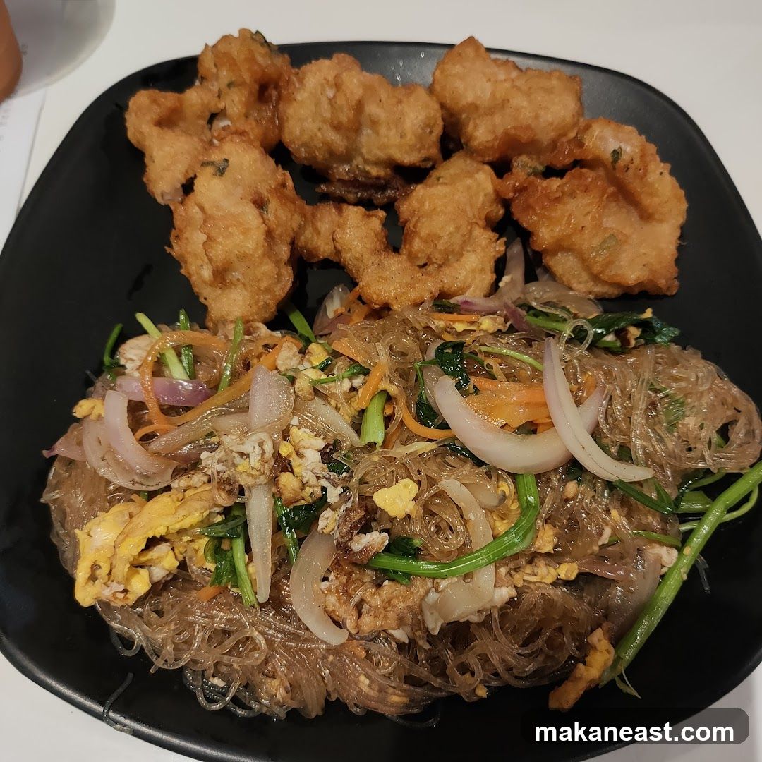 Fried Fish Cakes with Glass Noodles
