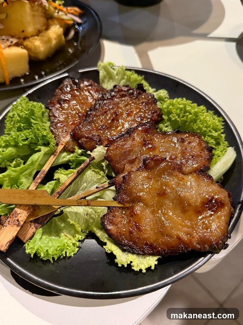 Grilled Pork Skewers