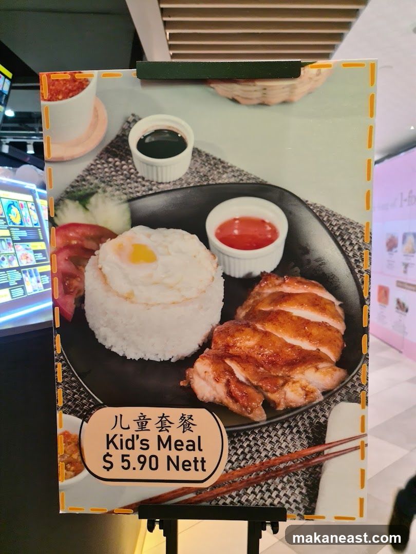 Kid's Meal Advertisement