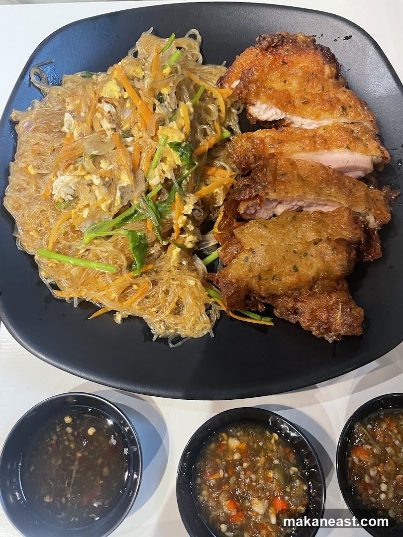 Fried Chicken and Glass Noodles