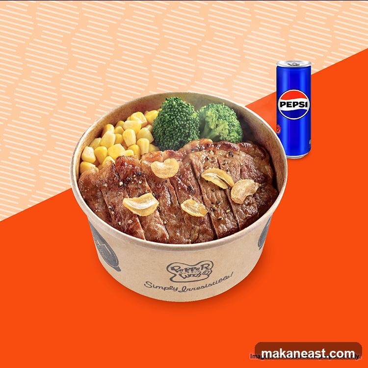Steak Bowl with Corn and Broccoli