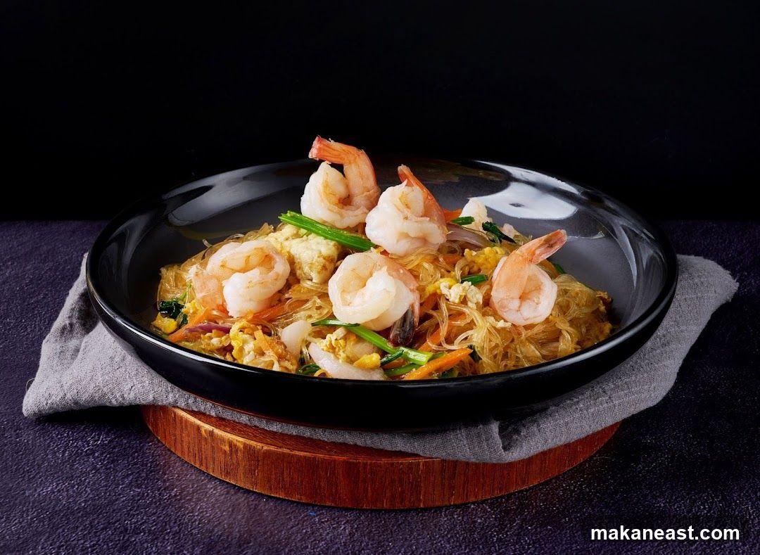 Shrimp and Glass Noodle Dish
