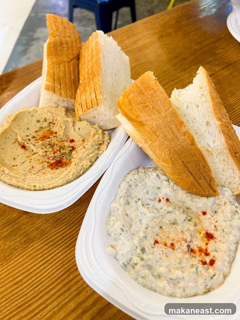 Dips with Bread