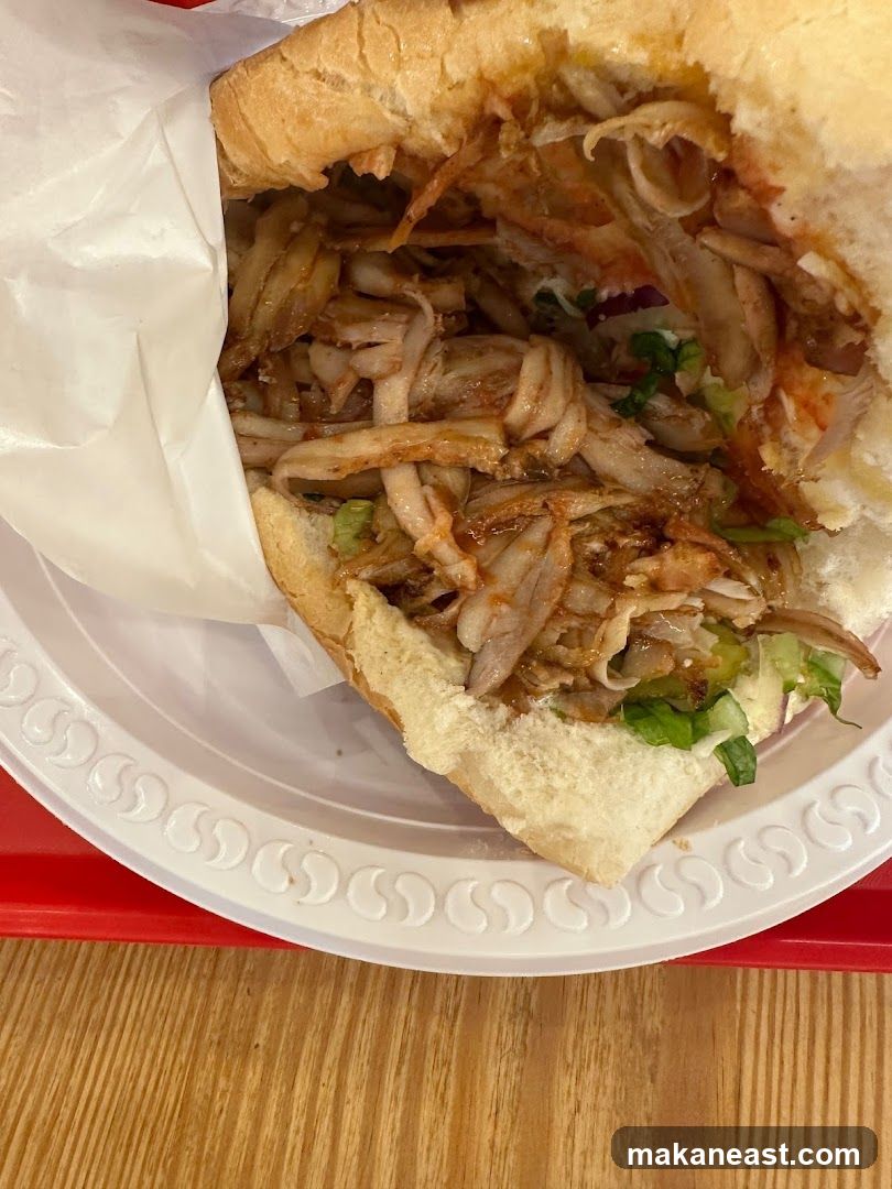 Doner Kebab Sandwich
