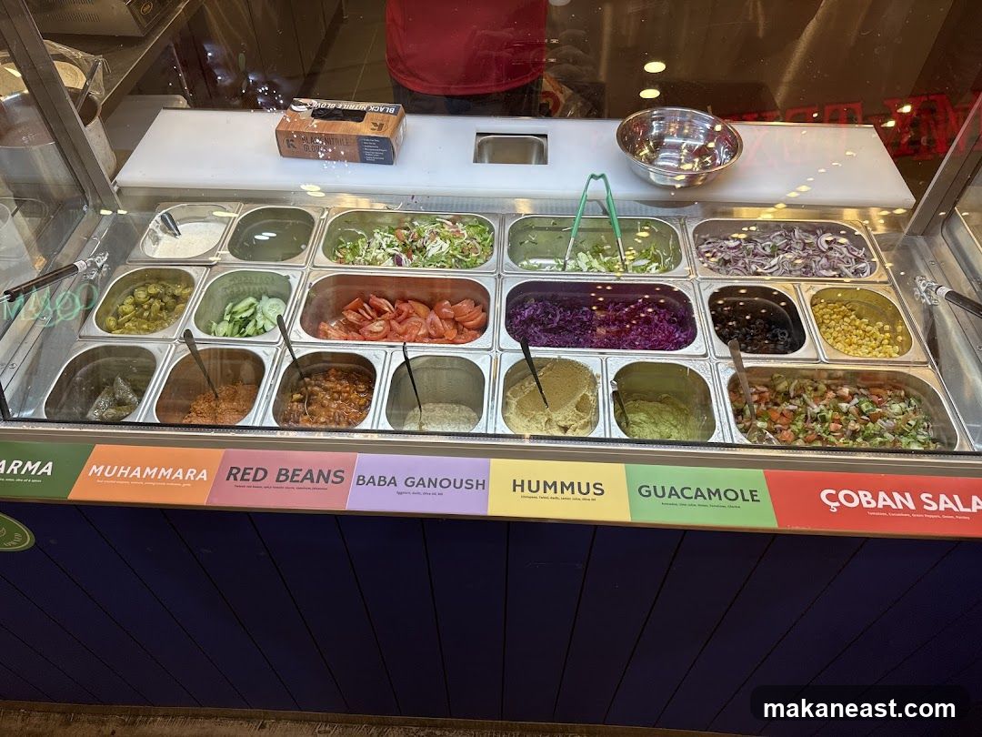 Salad Bar Display