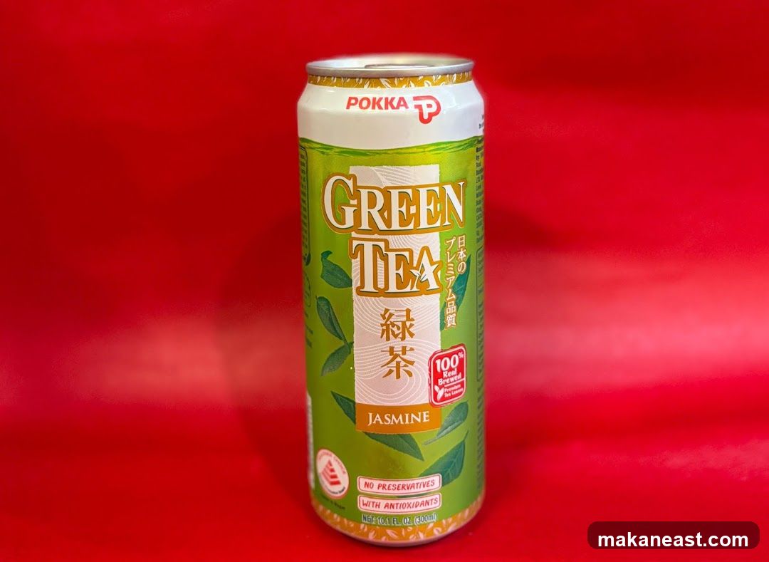 Pokka Green Tea Can